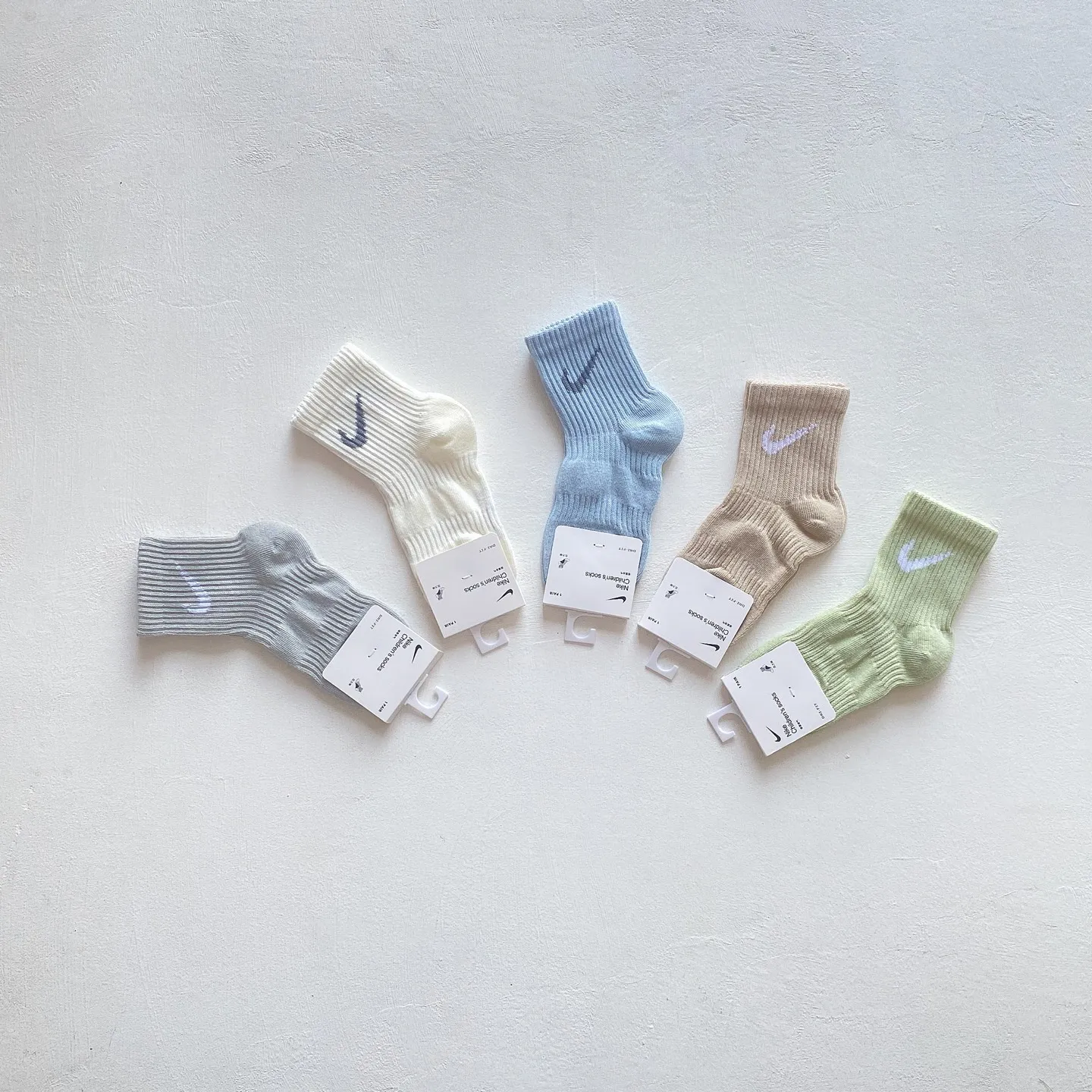 ５足セット デイリーに大活躍 ふんわりやわらか 通気性抜群 キッズ ソックス