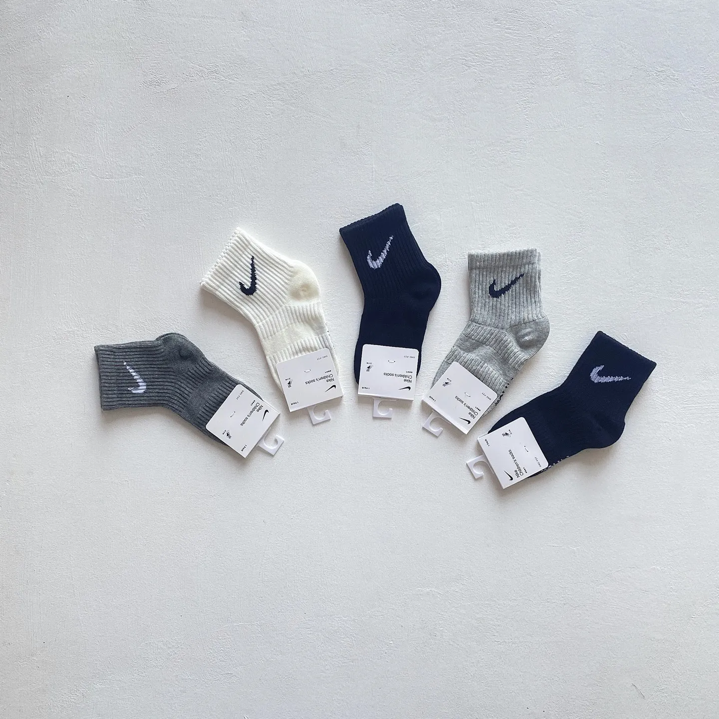 ５足セット デイリーに大活躍 ふんわりやわらか 通気性抜群 キッズ ソックス