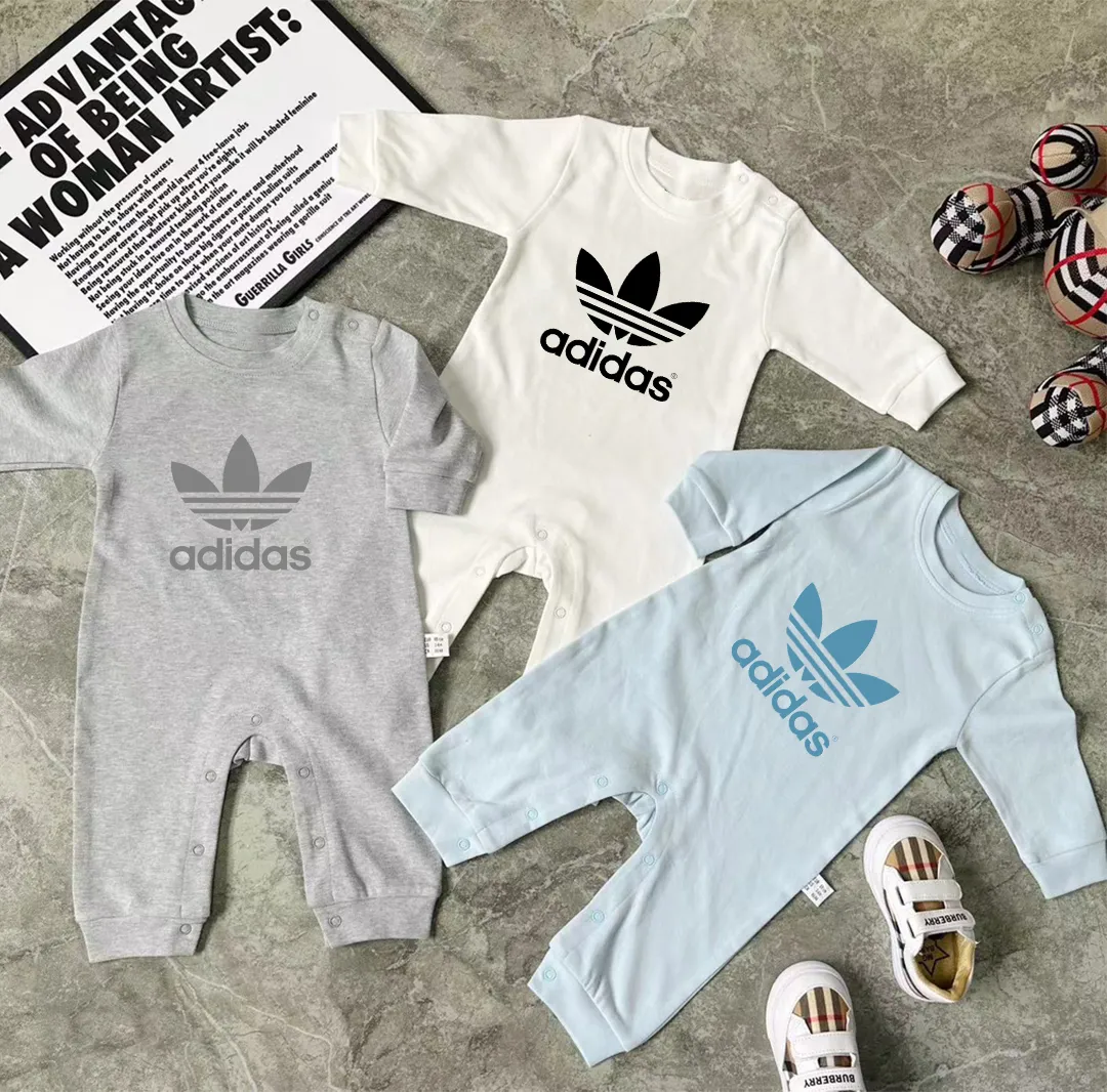 【66-90cm】ママたちに大好評 大注目 肌触り良い シンプル ベビー 長袖 ロンパース