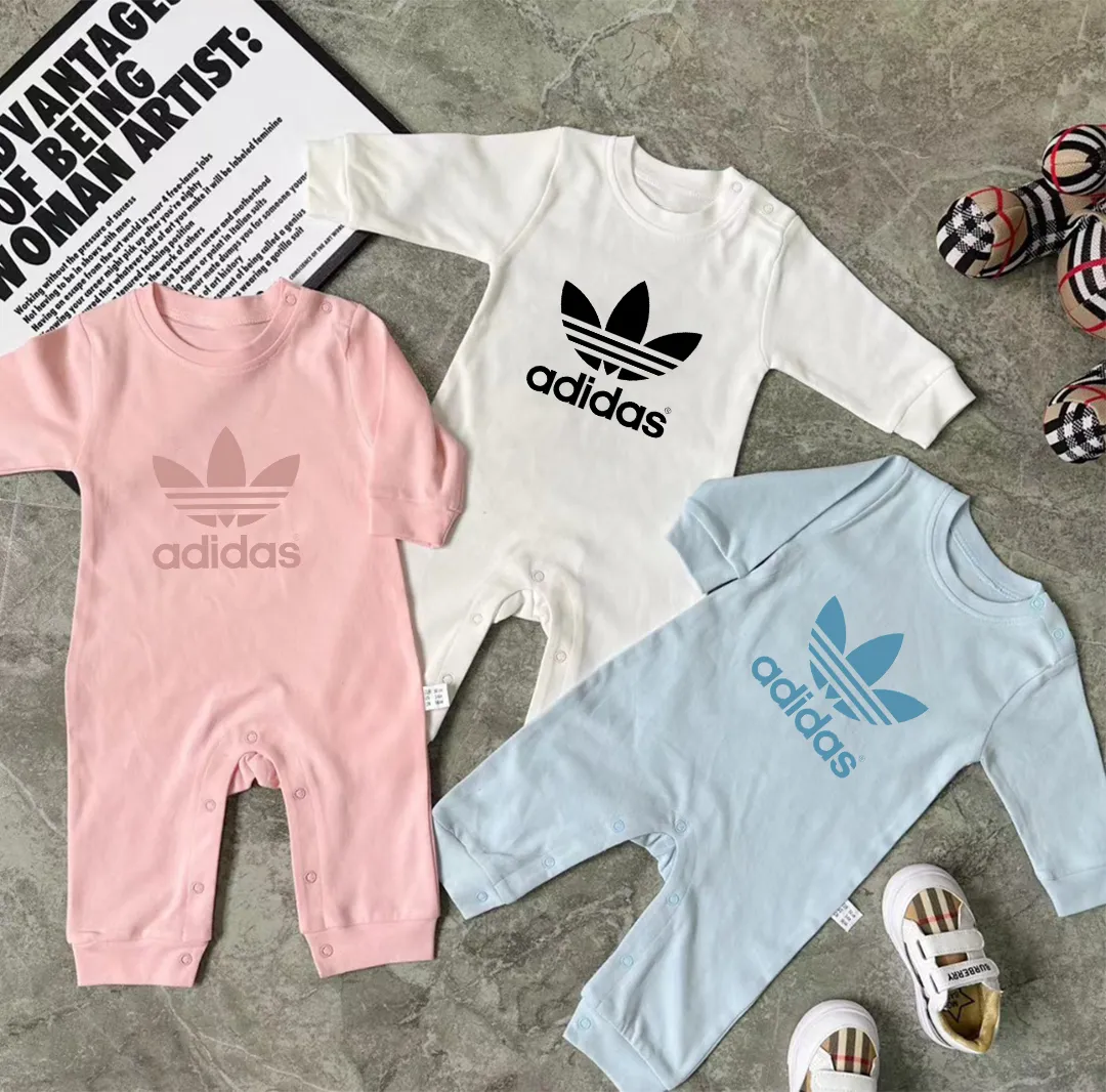 【66-90cm】ママたちに大好評 大注目 肌触り良い シンプル ベビー 長袖 ロンパース