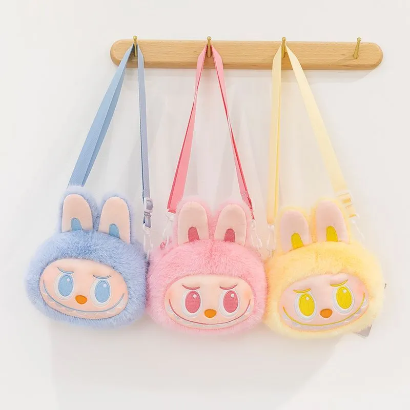 写真映えバッチリ ふわふわ 持ちやすい ぬいぐるみショルダーバッグ