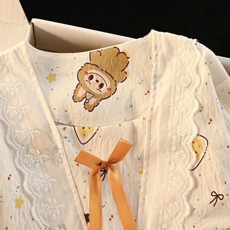 毎日着たくなる パジャマ カートゥーン 女の子 長袖 ルームウェア