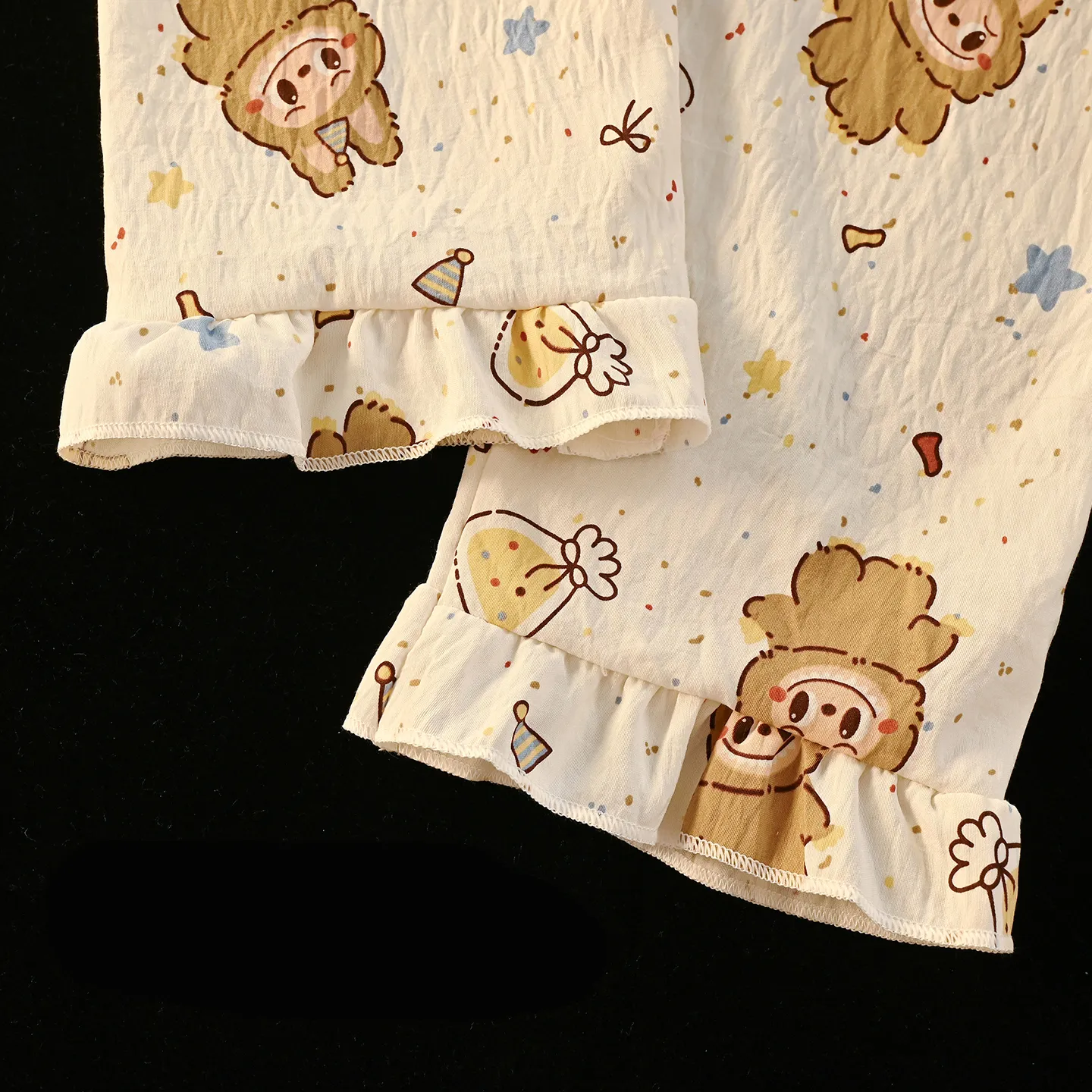 毎日着たくなる パジャマ カートゥーン 女の子 長袖 ルームウェア