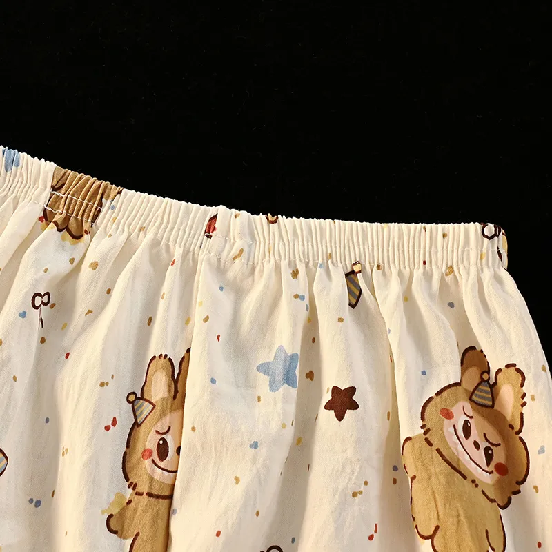 毎日着たくなる パジャマ カートゥーン 女の子 長袖 ルームウェア