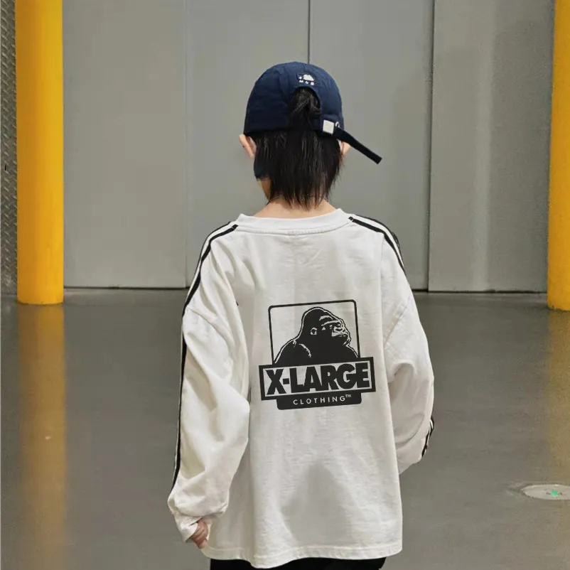 【90-150cm】これを逃す手はない 新作登場 カジュアル トレンド  男の子 長袖 Ｔシャツ