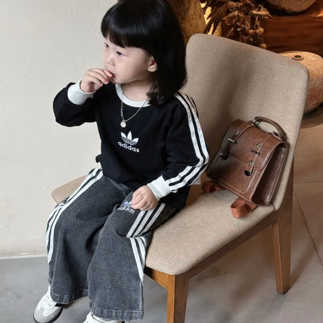 【80-130cm】トレンド感たっぷり 大注目 カジュアル ヒョウ柄 動きやすさ抜群 パンツ