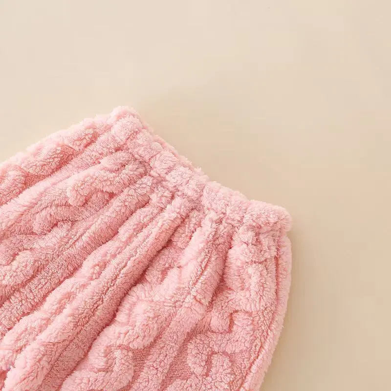 【90-140cm】大人気 厚手 あったか カートゥーン ルームウェア パジャマセット