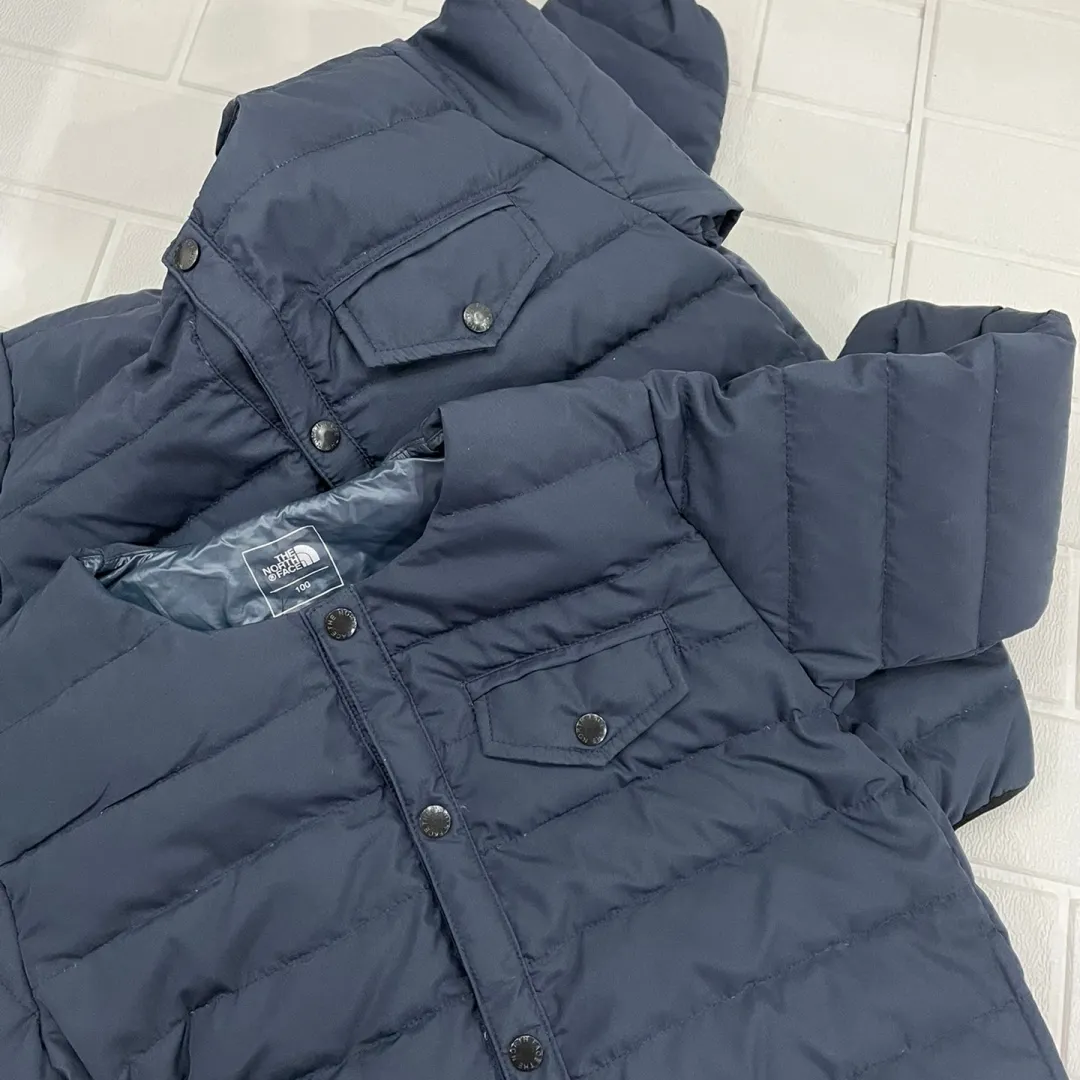 【100-160cm】インナーとしても シンプル 重ね着OK 軽量 保温性抜群 キッズ ダウンジャケット