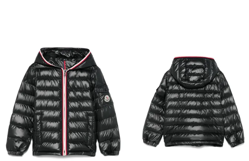 【110-160cm】トレンド感たっぷり 保温性抜群 トレンド  クール フード付き ダウンジャケット