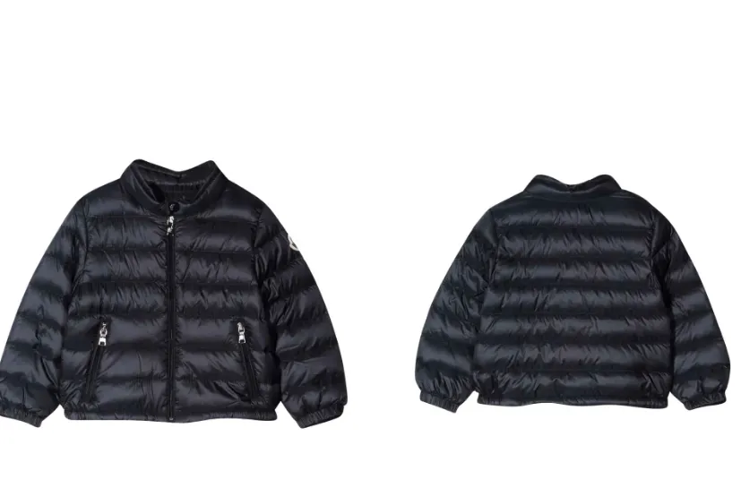 【110-160cm】トレンド感満載 保温性抜群 シンプル クール スタンドネック ダウンジャケット