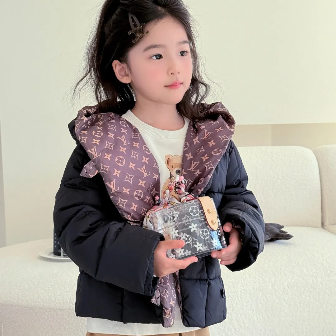 【110-160cm】これを逃す手はない 品質満点 トレンド  シンプル ダウンジャケット