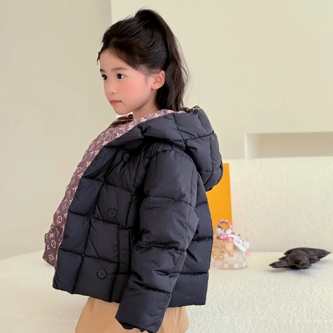 【110-160cm】これを逃す手はない 品質満点 トレンド  シンプル ダウンジャケット