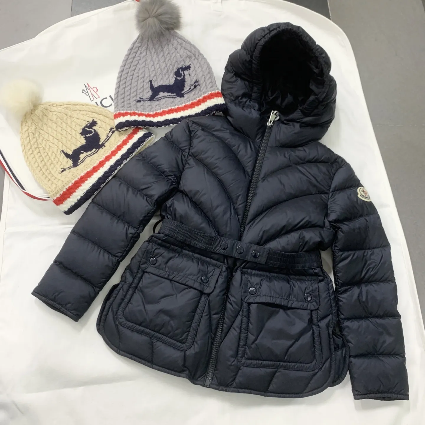 【100-160cm】デザイン満点 気質満点  おしゃれ 保温性抜群  防寒対策 ダウンジャケット