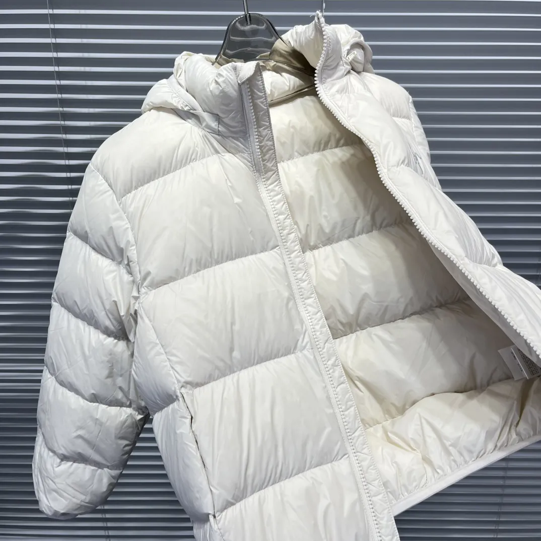 【120-170cm】デイリー使いに最適 シンプル 保温性抜群 フード付き ダウンジャケット