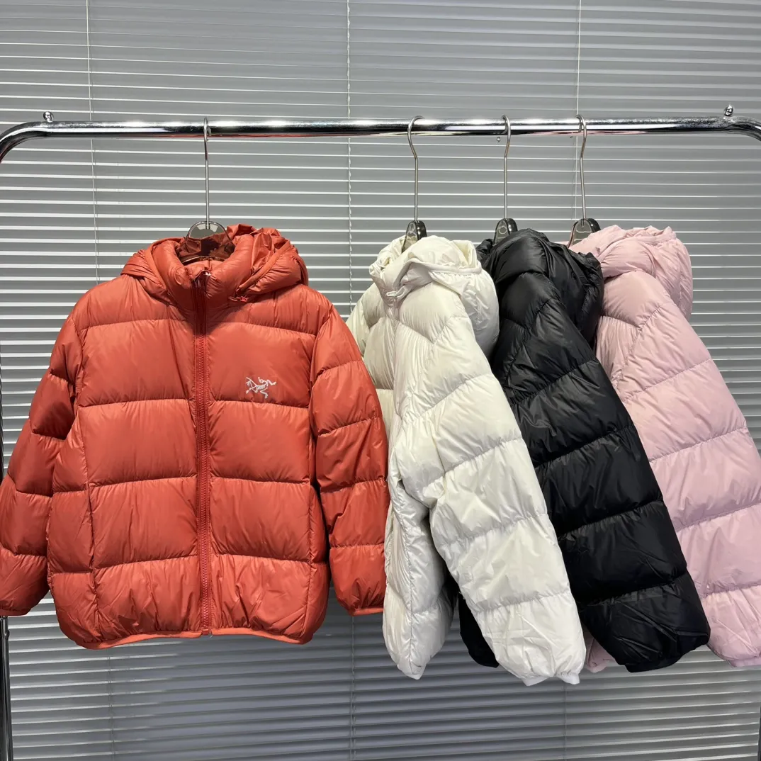 【120-170cm】デイリー使いに最適 シンプル 保温性抜群 フード付き ダウンジャケット