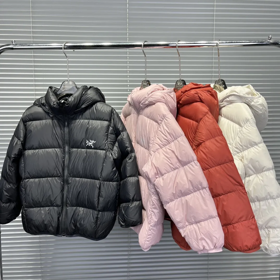 【120-170cm】デイリー使いに最適 シンプル 保温性抜群 フード付き ダウンジャケット