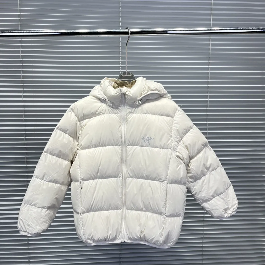 【120-170cm】デイリー使いに最適 シンプル 保温性抜群 フード付き ダウンジャケット