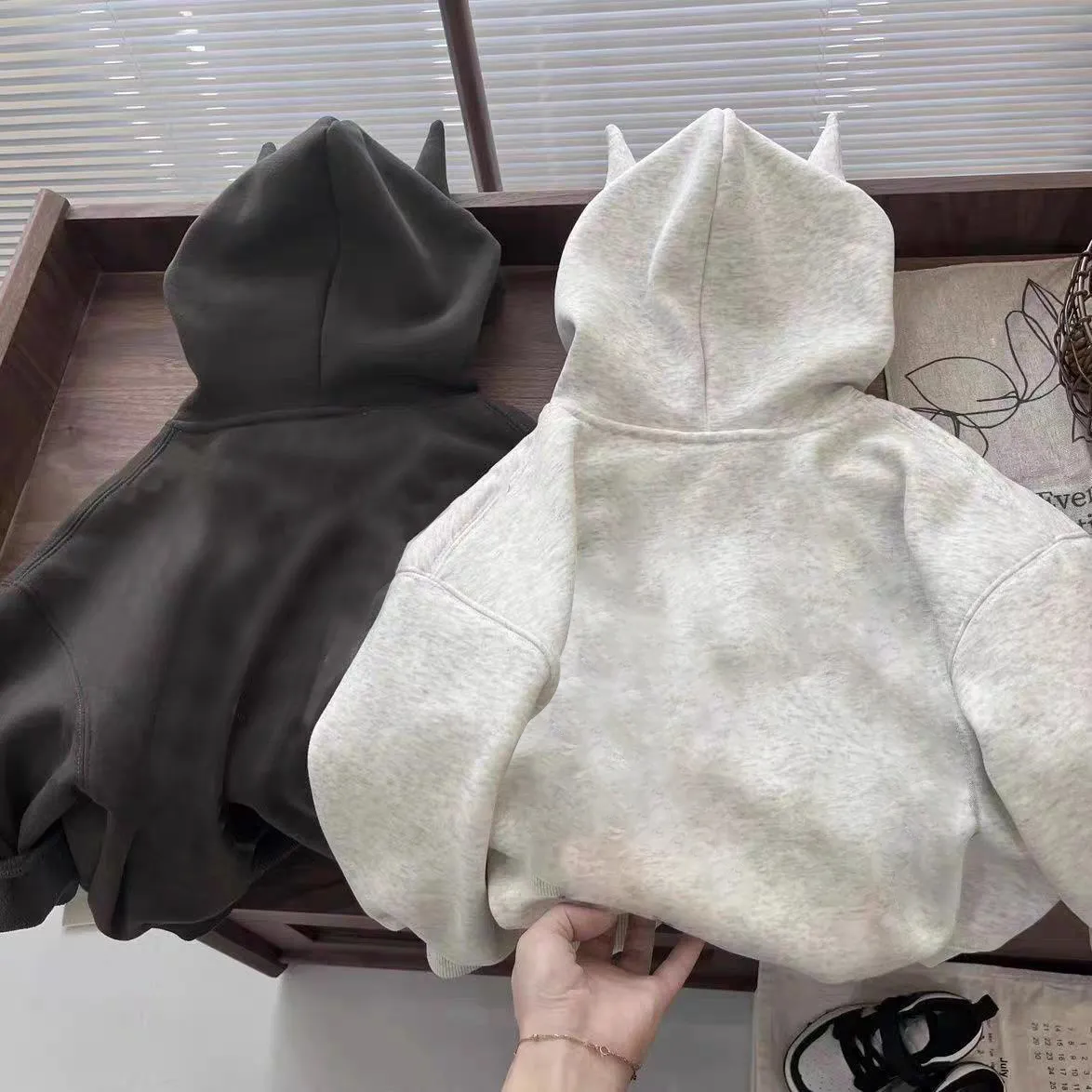 【90-150cm】絶対欲しい 新作登場 ストリート カジュアル デビルデザイン パーカー