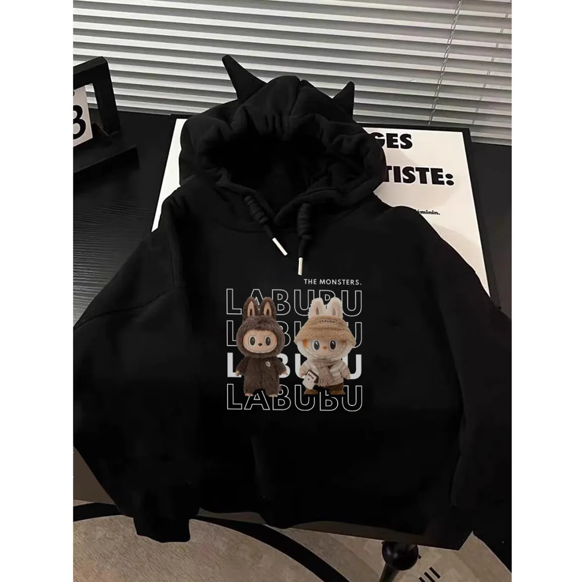 【90-150cm】絶対欲しい 新作登場 ストリート カジュアル デビルデザイン パーカー