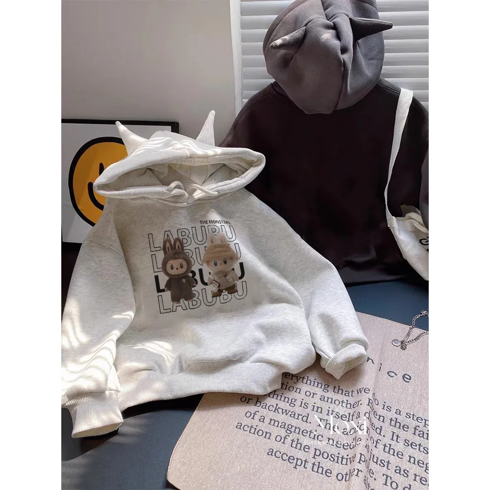 【90-150cm】絶対欲しい 新作登場 ストリート カジュアル デビルデザイン パーカー