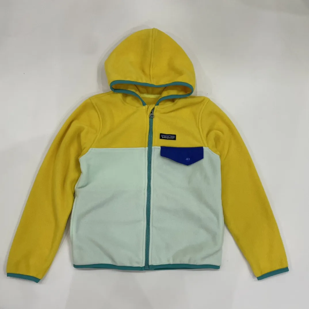 【100-160cm】秋冬のデイリーコーデに 動きやすい フード付き キッズ 軽量 フリースジャケット