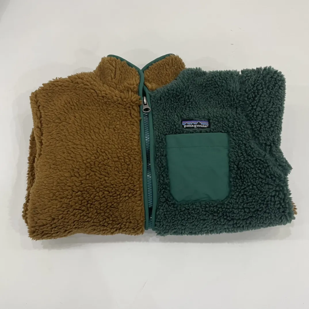 【100-160cm】デイリーコーデにぴったり カジュア 保温性抜群 スタンドネック ボアジャケット