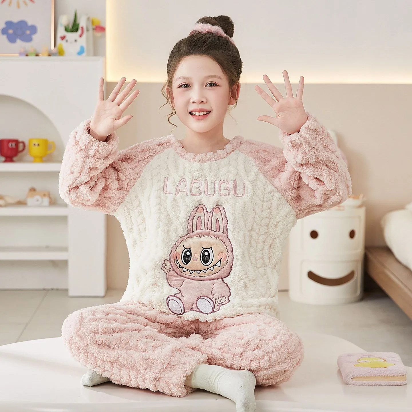 【100-170cm】絶対欲しい！可愛い ふわふわ あったか おしゃれ ルームウェア パジャマ