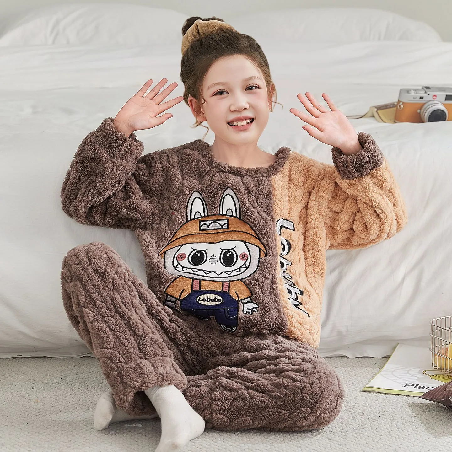 【100-170cm】絶対欲しい！可愛い ふわふわ あったか おしゃれ ルームウェア パジャマ