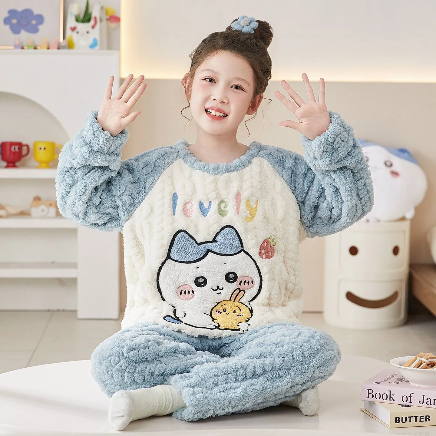 【100-170cm】絶対欲しい！可愛い ふわふわ あったか おしゃれ ルームウェア パジャマ