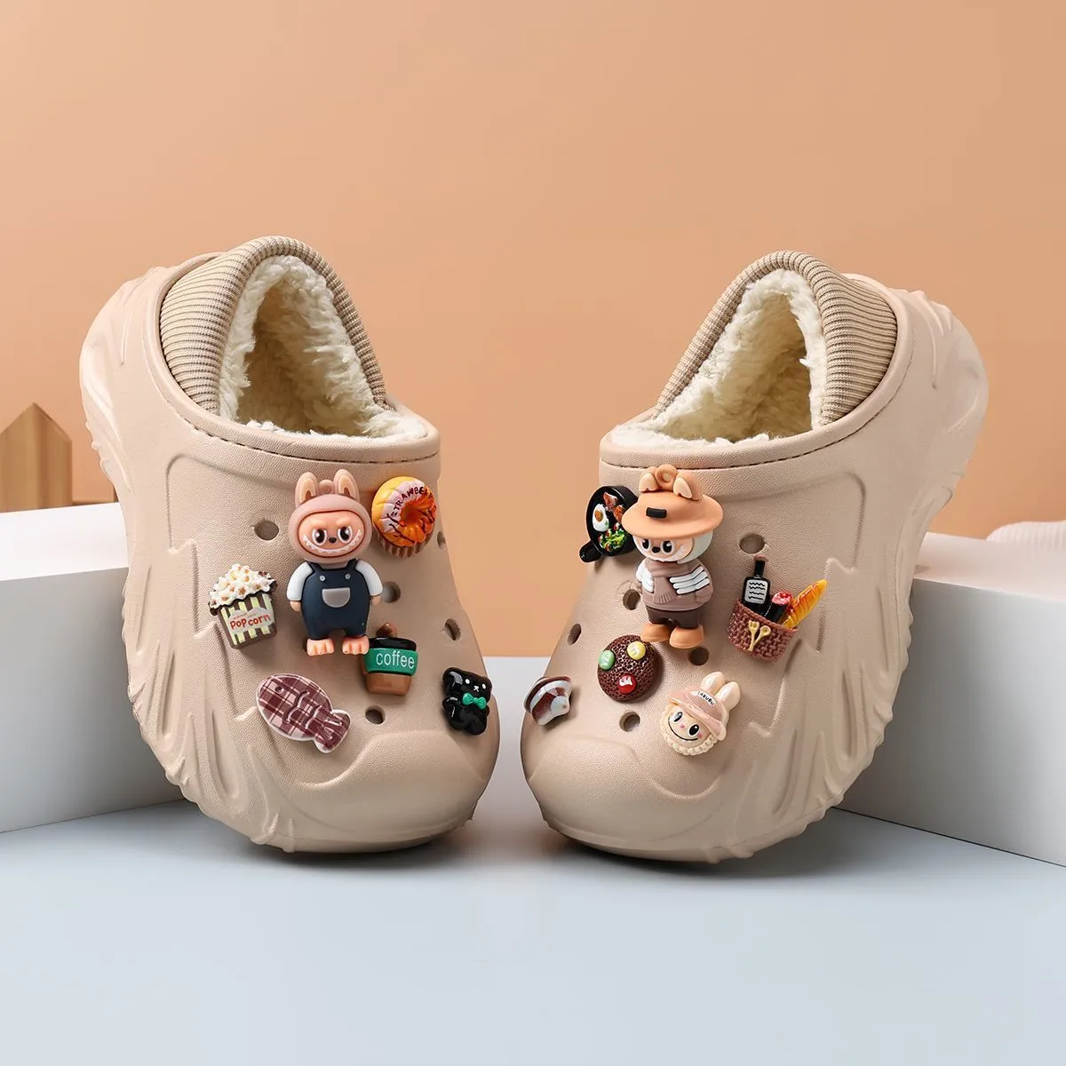 大人気 防寒 可愛い カートゥーン スリッパ