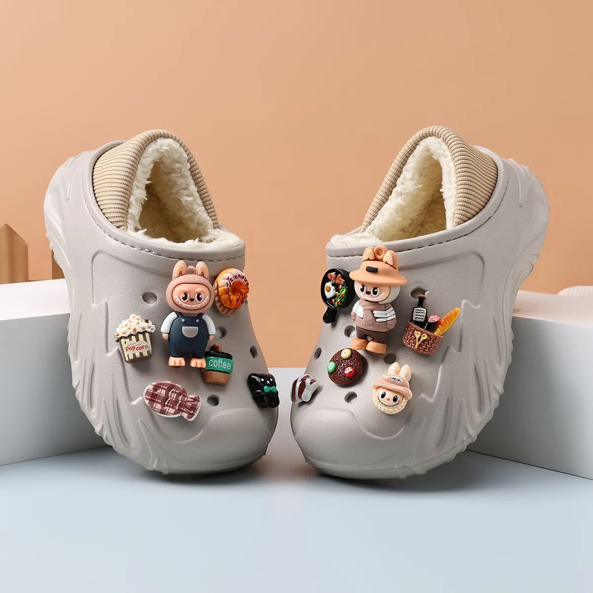 大人気 防寒 可愛い カートゥーン スリッパ