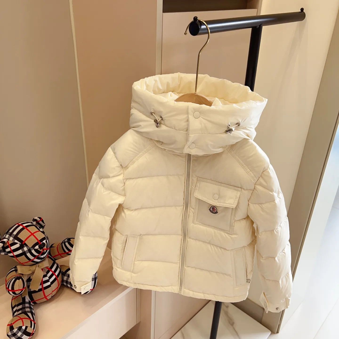 【110-160cm】冬の防寒対策に最適 保温性抜群 動きやすい キッズ ダウンジャケット