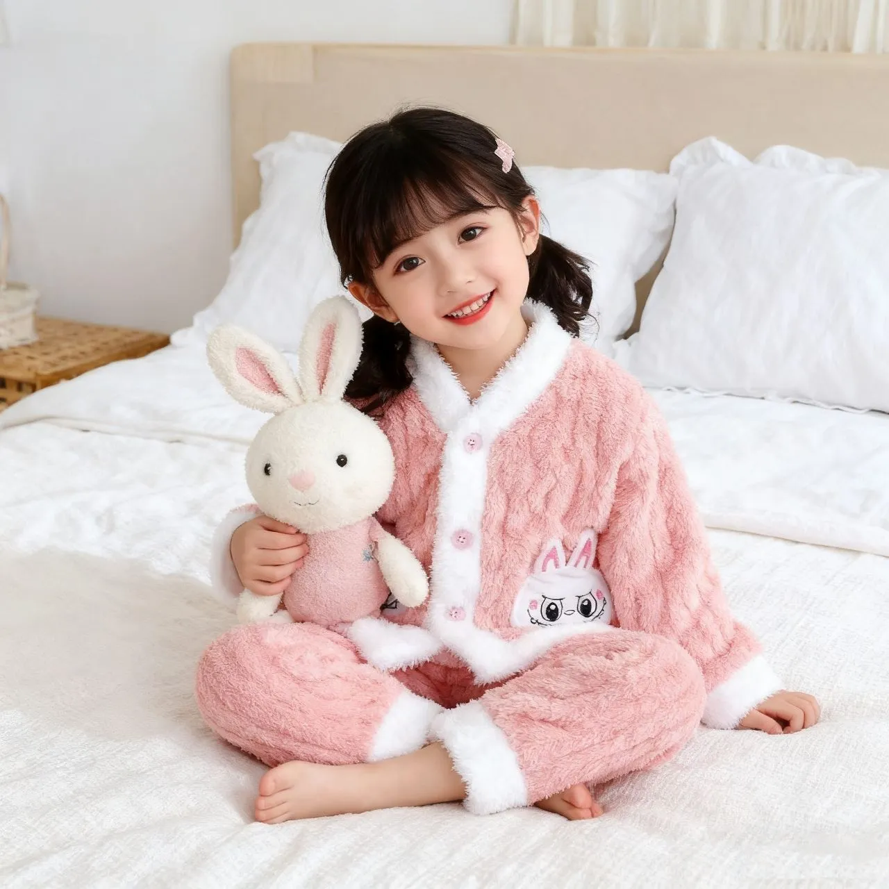 【90-150cm】大人気 パジャマ 秋冬用 可愛い おしゃれ 部屋着 ルームウェア