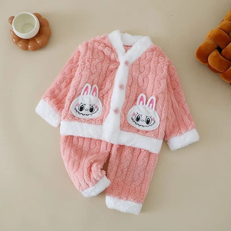 【90-150cm】大人気 パジャマ 秋冬用 可愛い おしゃれ 部屋着 ルームウェア