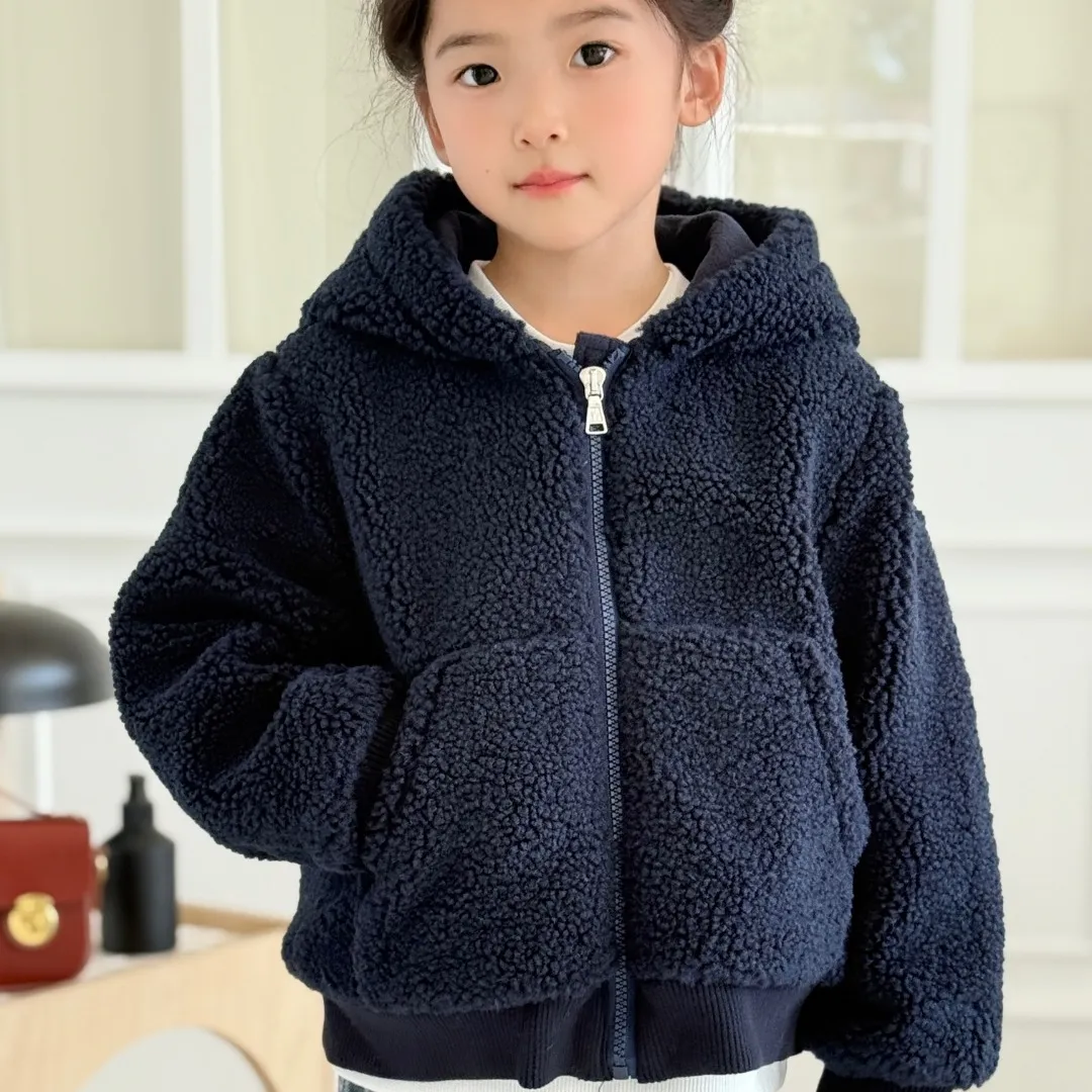 【110-160cm】毎日着たくなる おしゃれ 可愛い 着心地やわらか キッズ もこもこ アウター