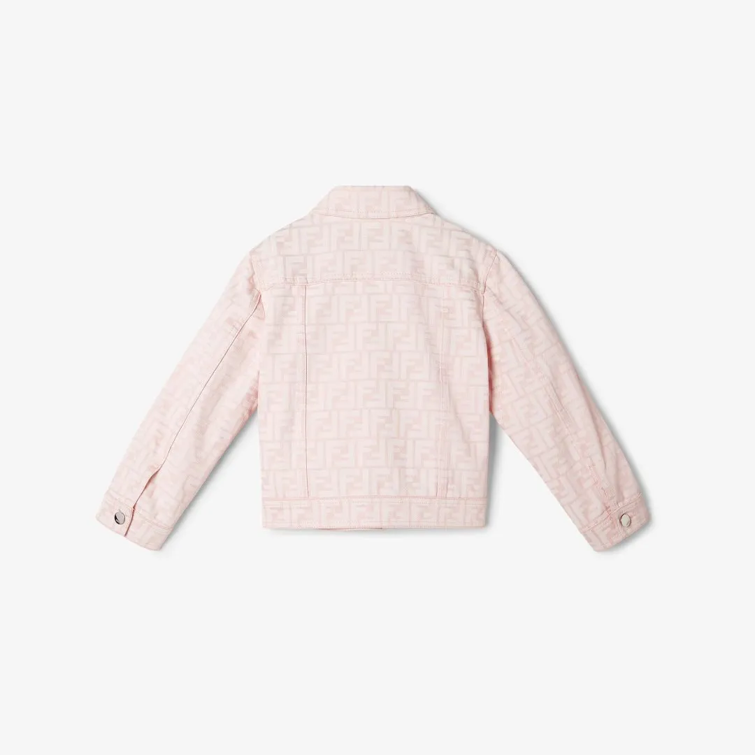 【100-150cm】お出かけにぴったり 品質満点 ガーリー デニムジャケット/ジャンパースカート