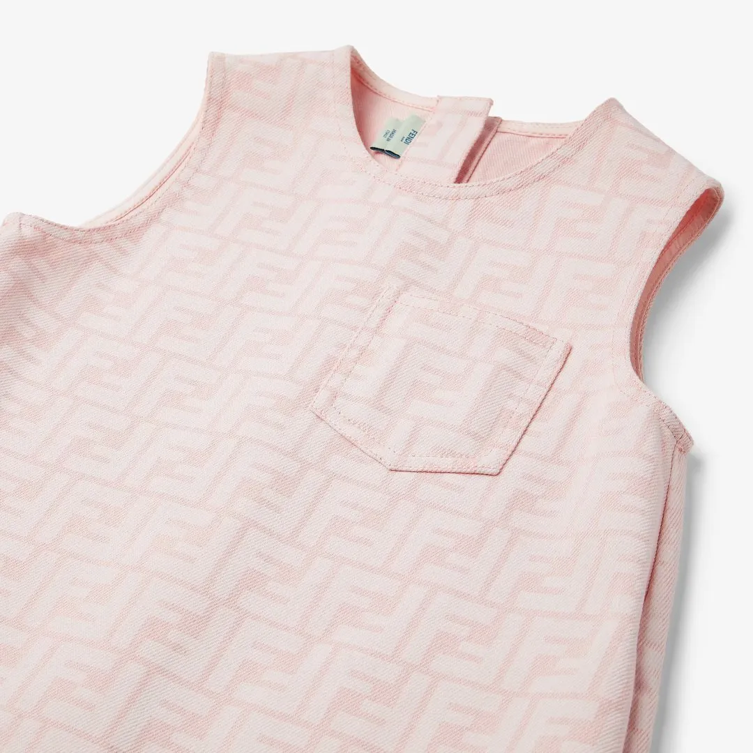 【100-150cm】お出かけにぴったり 品質満点 ガーリー デニムジャケット/ジャンパースカート