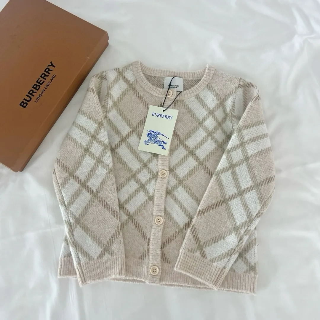 【110-160cm】ママたちに大好評 高品質 定番 シンプル 着心地良い ニット アウター