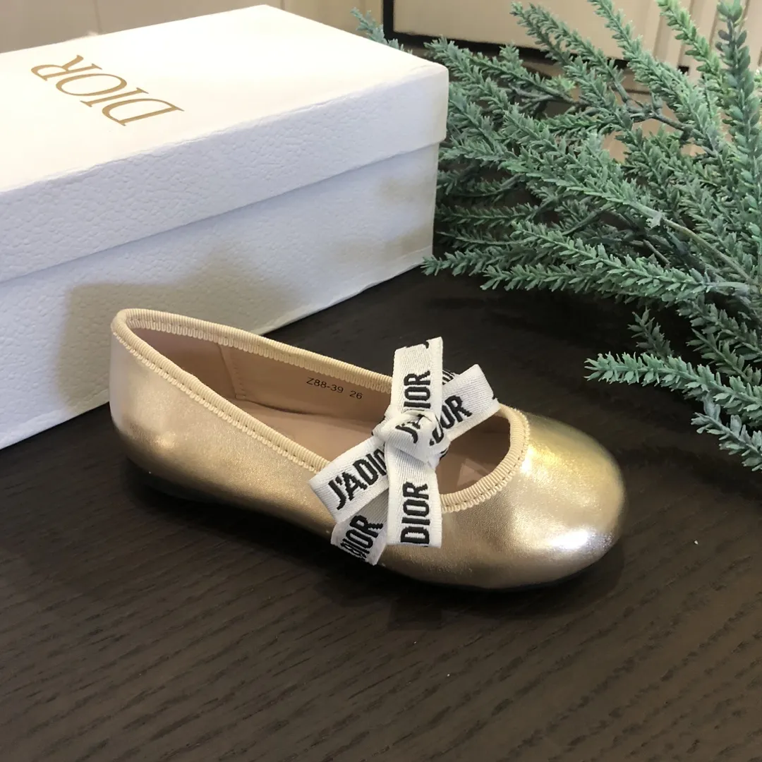 入園・卒園式におすすめ バレエシューズ風 プリンセス キッズ ドレスシューズ