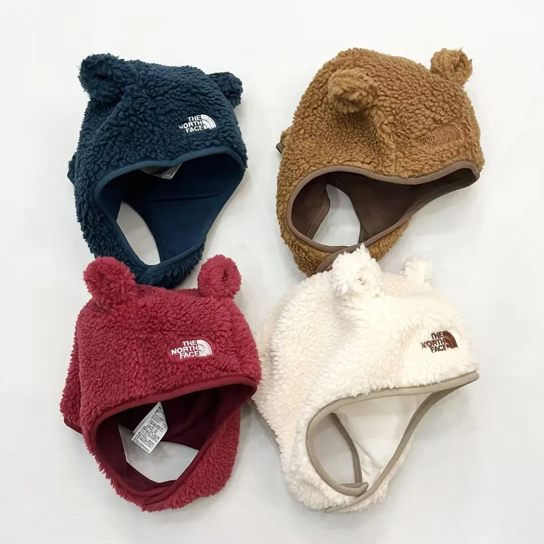 写真映え間違いなし キュート ふわふわ あったか 耳あて付き ボア帽子