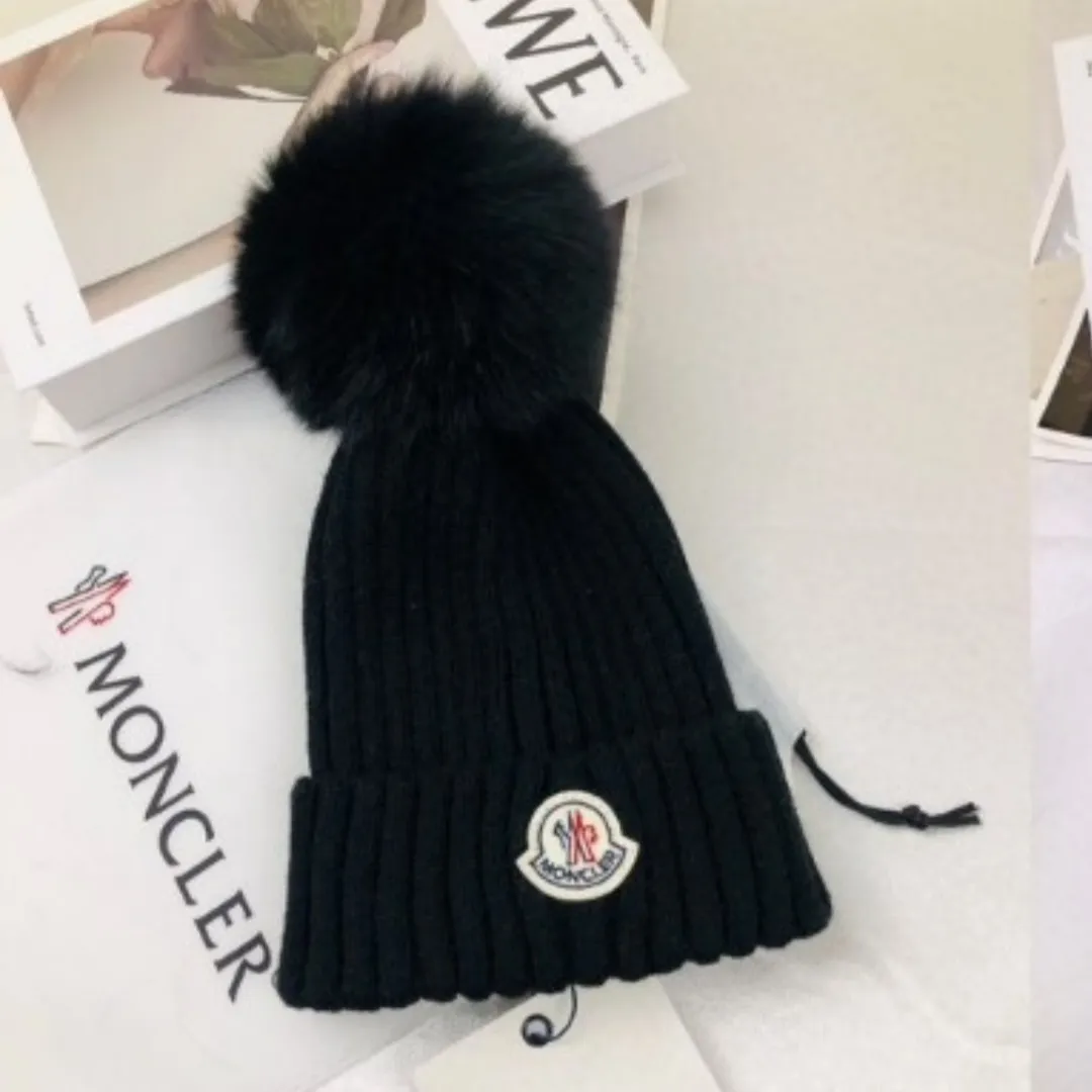 コーデに合わせやすい 秋冬アクセサリー 厚手 ポンポン付き カラバリ豊富 ニット帽