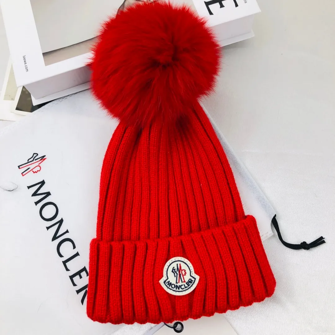 コーデに合わせやすい 秋冬アクセサリー 厚手 ポンポン付き カラバリ豊富 ニット帽