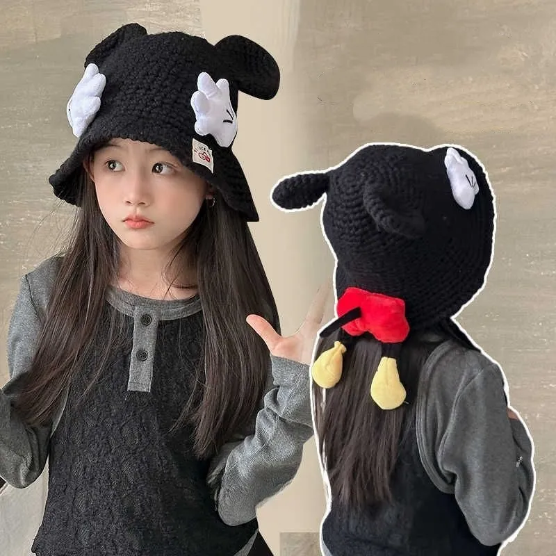 可愛さアップ フィット感 キッズ フィッシャーマンハット ニット帽