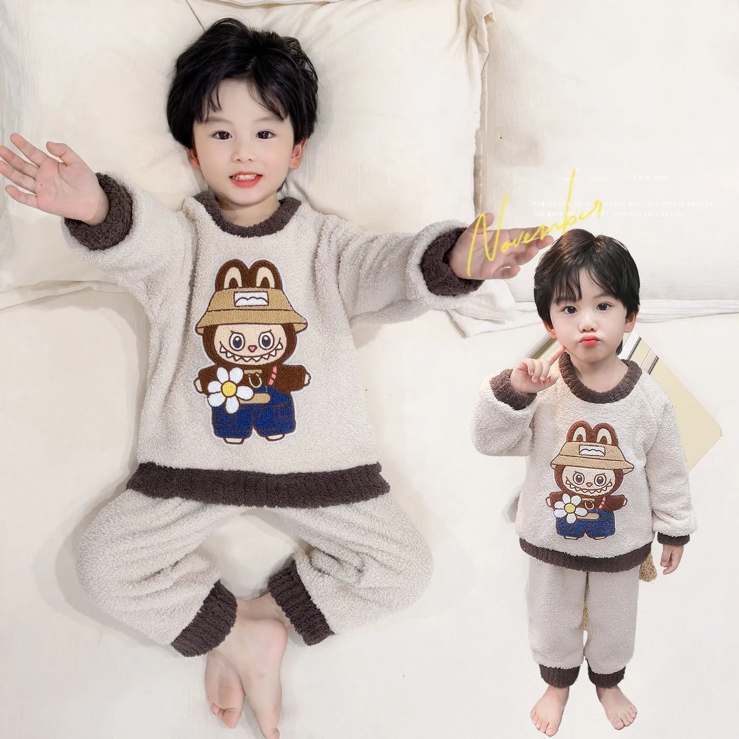 【80-140cm】今季大注目 リピ買い続出 かわいい 着せやすい 着心地良い パジャマ