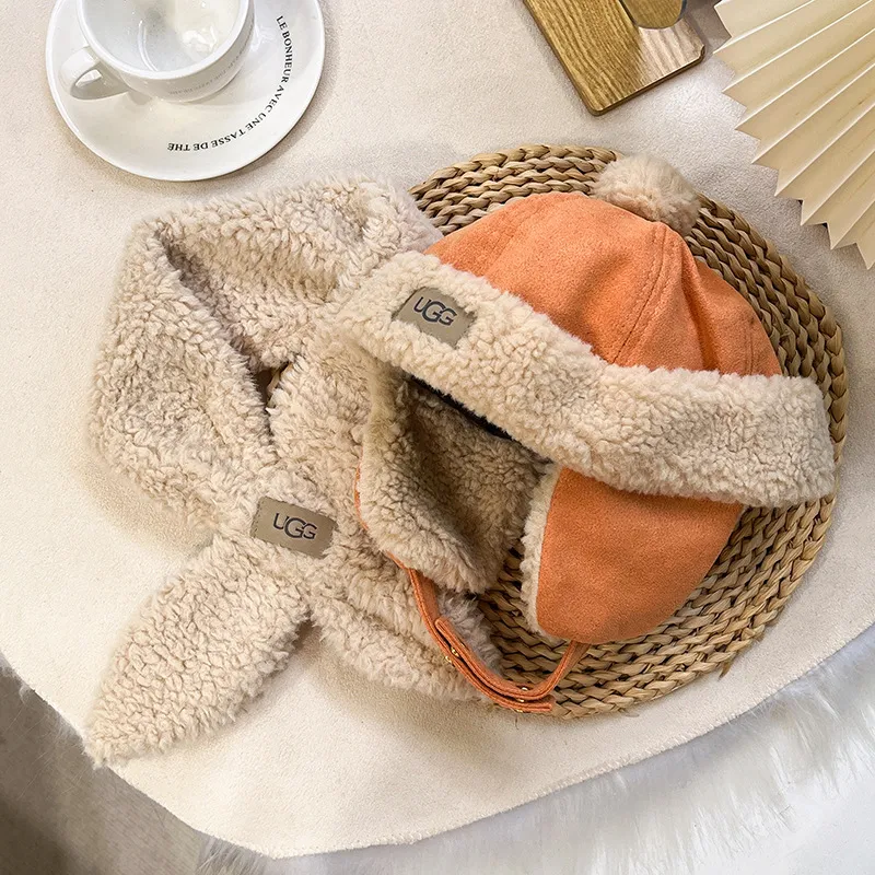 【おすすめ０-２歳】よく売れる もこもこ 暖い お気に入り 寒さ対策 防寒 冬 合わせやすい 子供 可愛い 帽子+マフラー