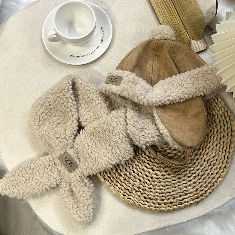 【おすすめ０-２歳】よく売れる もこもこ 暖い お気に入り 寒さ対策 防寒 冬 合わせやすい 子供 可愛い 帽子+マフラー