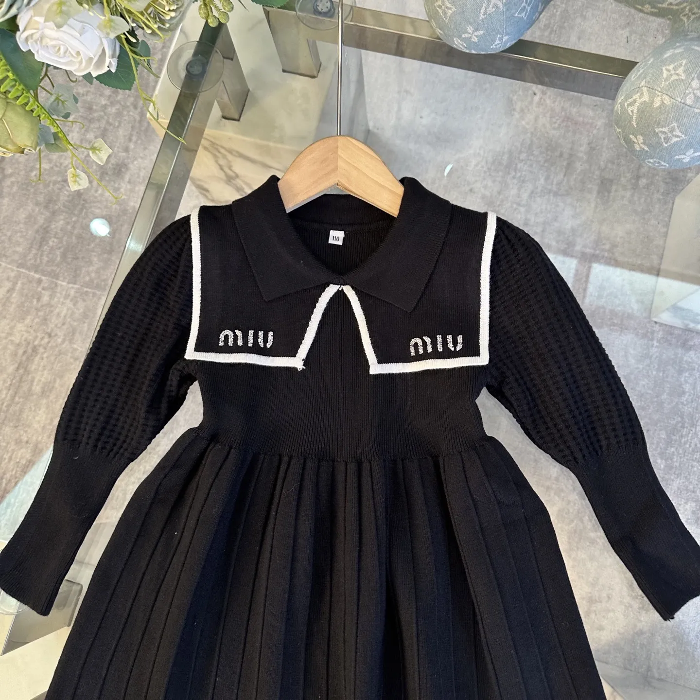 【110-150cm】今季大注目 韓国風デザイン 上品かわいい 着せやすい 気質満点 ワンピース