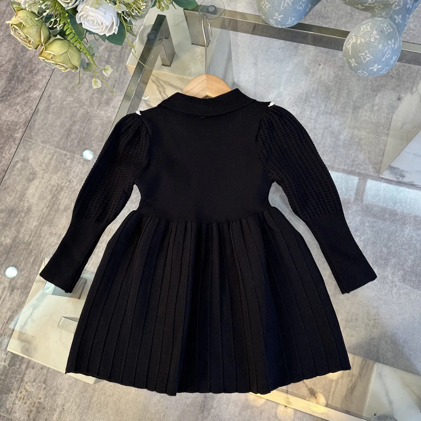 【110-150cm】今季大注目 韓国風デザイン 上品かわいい 着せやすい 気質満点 ワンピース