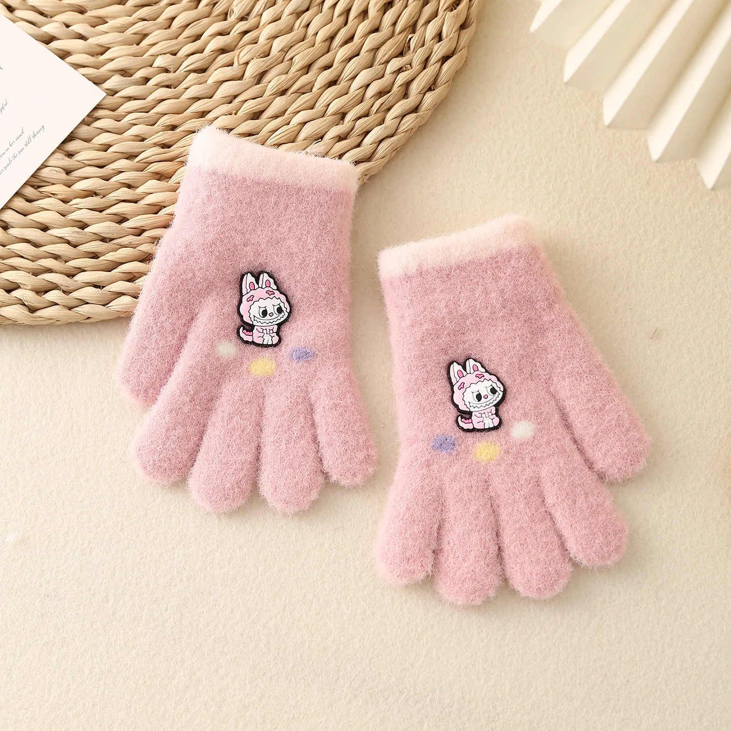 人気アイテム 可愛い ふわふわ あったか 寒さ対策 肌触りが良い キッズ 手袋