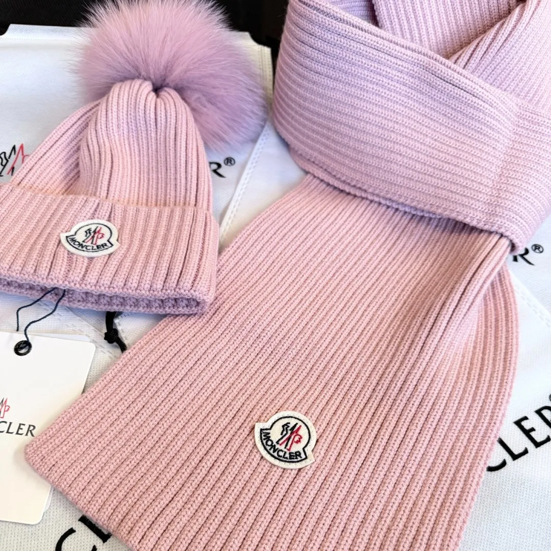 注目度急上昇 目を奪われる可愛さ 今季も大流行 多色選べる 暖かい スカーフ+帽子 セットアップ